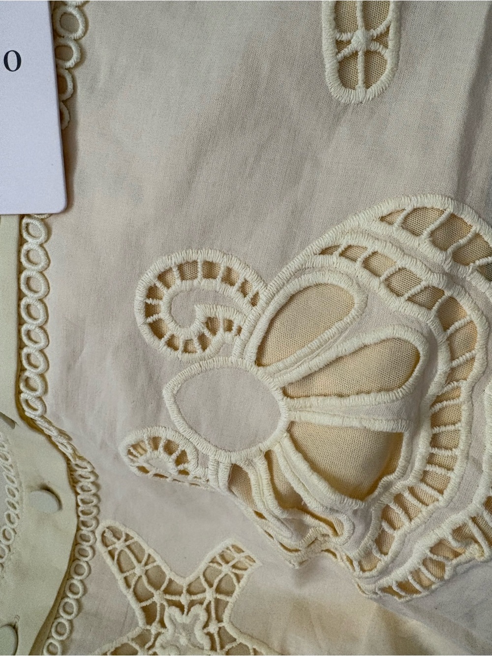 ❤️NEW entro Yellow Eyelet-Trim Button Front Top And shorts sets - Picture 3 of 15